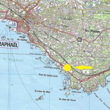 Un Grand Studio Face Au Port De Santa Lucia Saint-Raphaël Zewnętrze zdjęcie